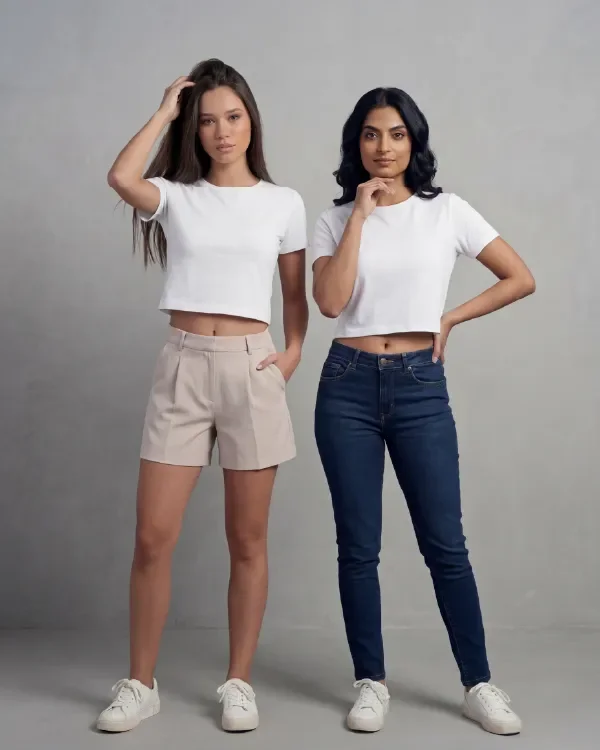 Crop Top Cotton Sinker
