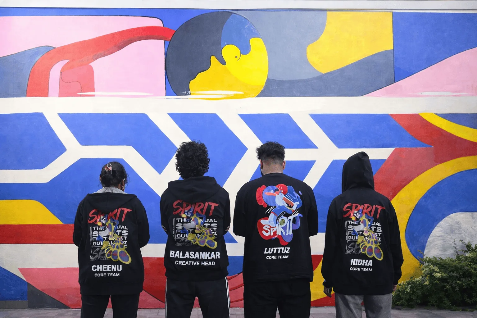 Spirit Sports Fest IIT Guwahati custom oversized tees and pullover hoodies in 240-300 GSM cotton