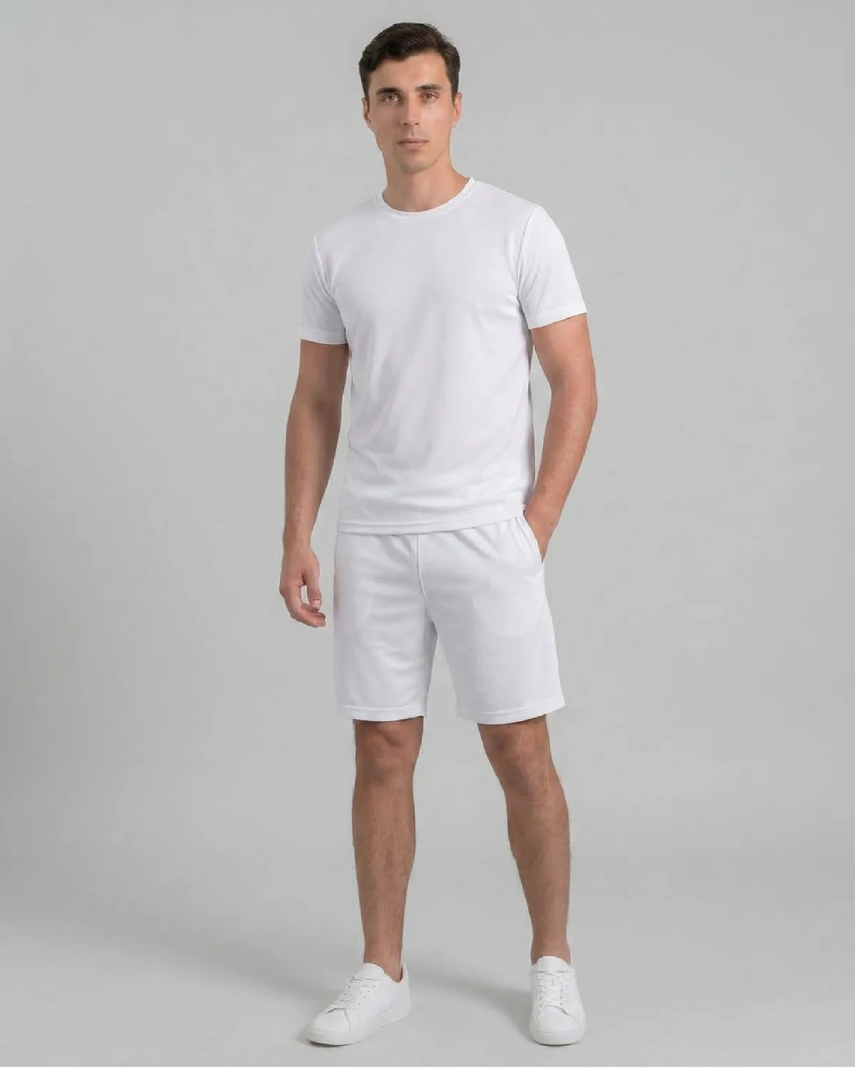 Sports Shorts Dot Knit 180 GSM - Image 2