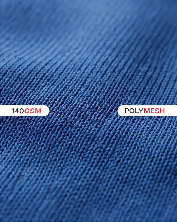 Jersey Round-Neck Poly Mesh 140 GSM - Image 5