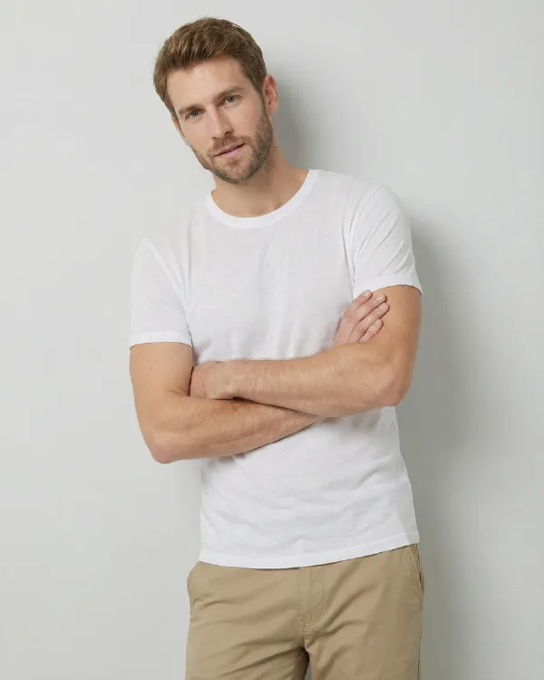 Round-Neck T-Shirt Spun Sinker - Image 2
