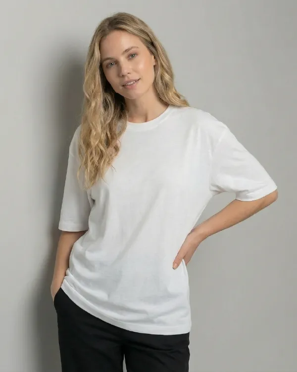 Oversized T-Shirt Cotton Sinker - Image 3
