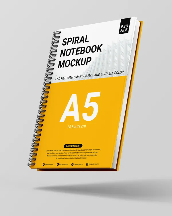 A5 Spiral Notebook - Image 2
