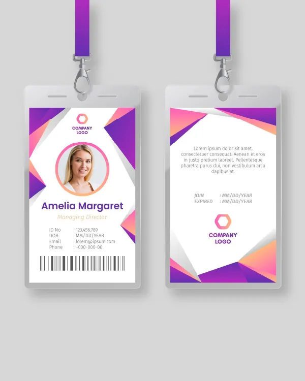 Paper ID Card (127×88.9mm) - Image 2