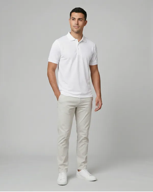 Jersey Polo Dot Knit 180 GSM - Image 2