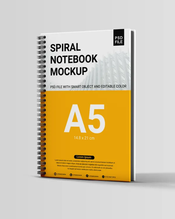 A5 Spiral Notebook - Image 3