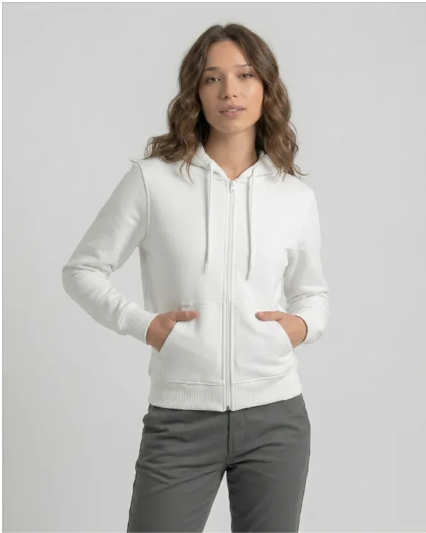 Zipper Hoodie Airjet Spun 3T Fleece - Image 3
