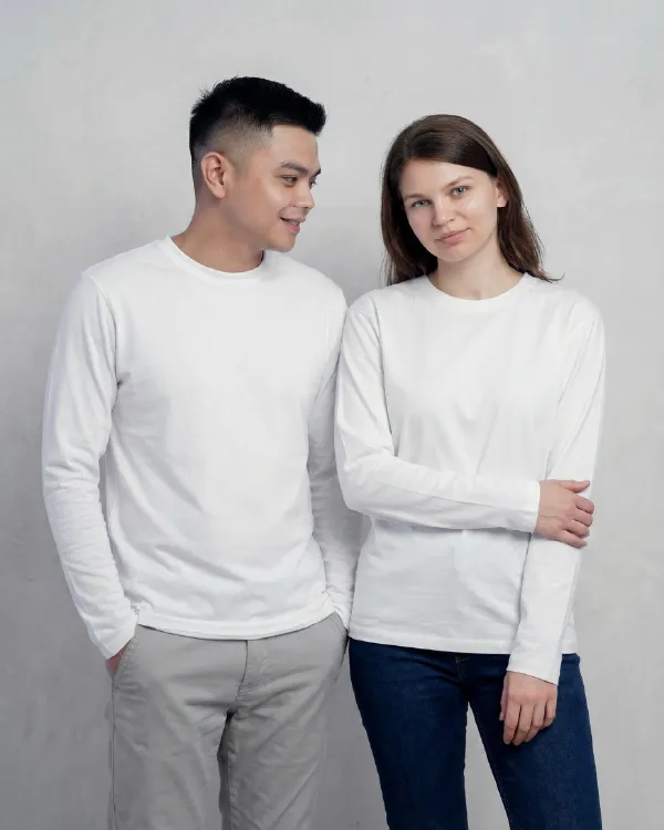 Full Sleeve Tshirt No Cuff Cotton Sinker