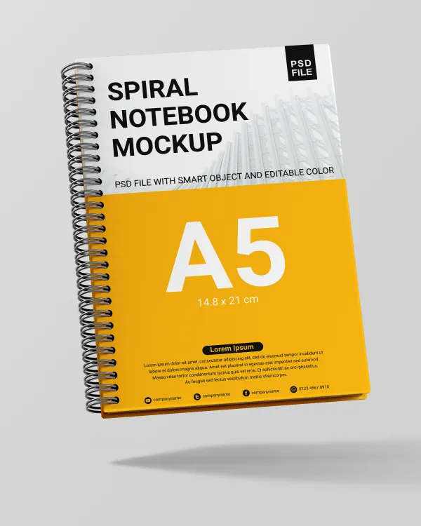 A5 Spiral Notebook