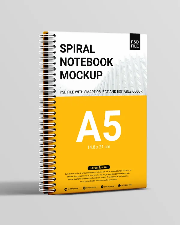 A5 Spiral Notebook - Image 4