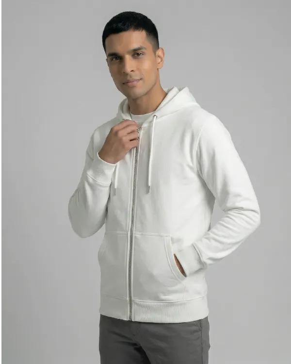 Zipper Hoodie Airjet Spun 3T Fleece - Image 2