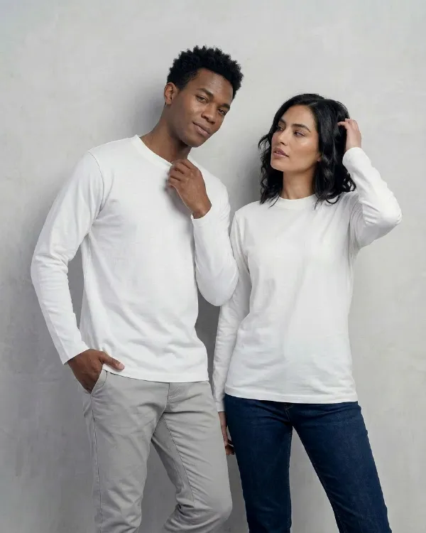 Full Sleeve Tshirt No Cuff Cotton Frenchterry