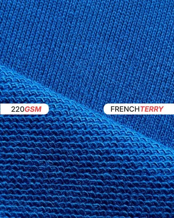 220 GSM Oversized T-Shirt Cotton French Terry - Image 5