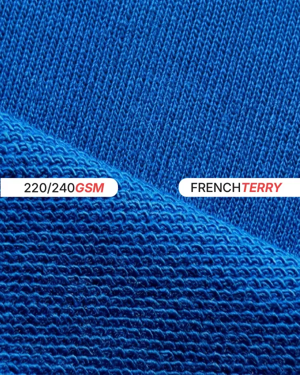 Round-Neck T-Shirt Cotton French Terry - Image 5